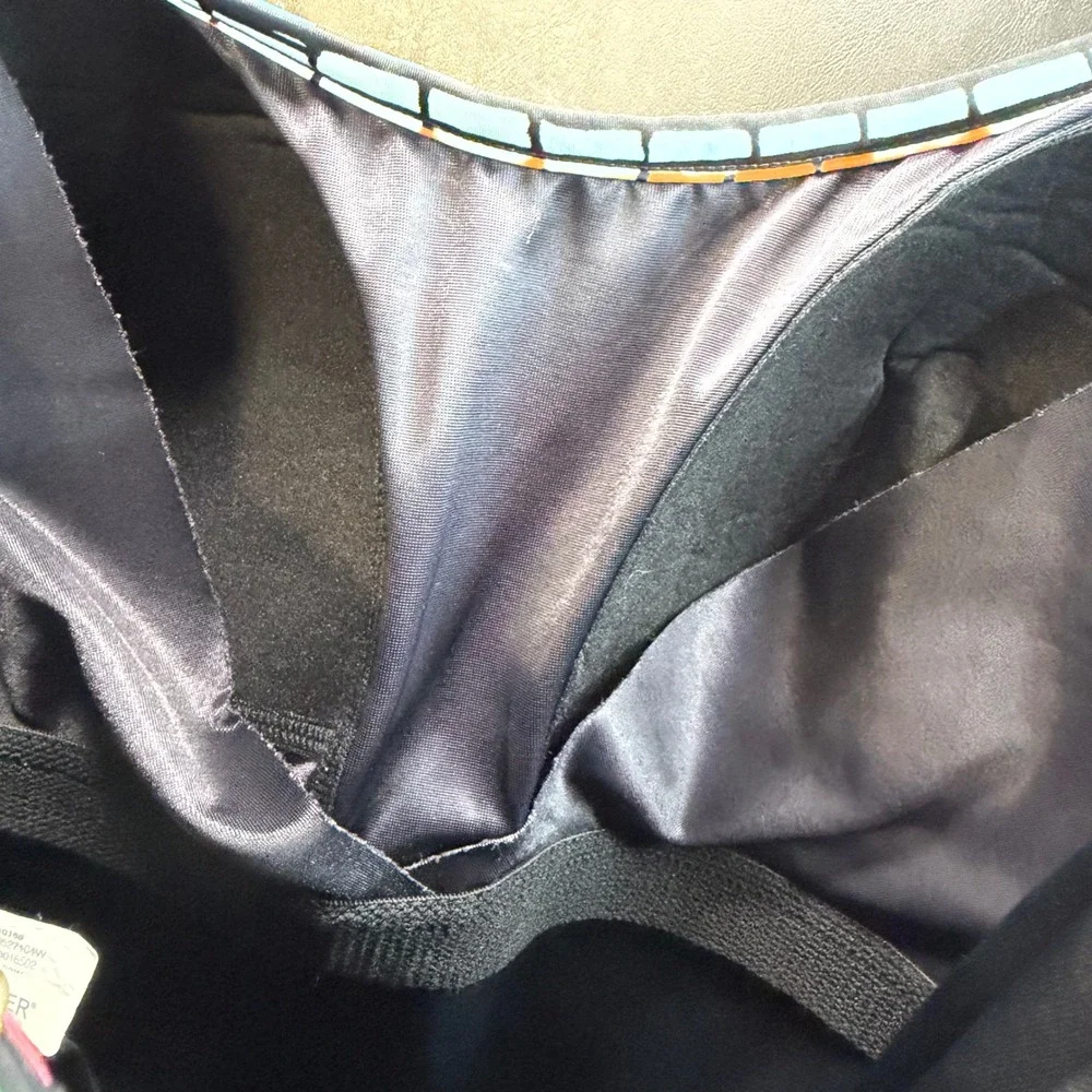 Trimshaper Tankini Swimsuit Women 22W Multicolor Striped Resort Vacation Shorts - Picture 12 of 13